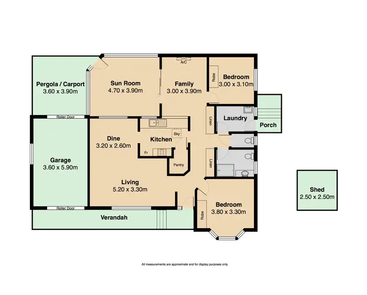 Floorplan of Homely house listing, 220 Rosetta Village, Encounter Bay SA 5211