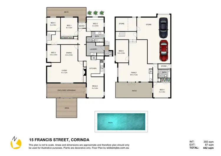 Floorplan of Homely house listing, 15 Francis Street, Corinda QLD 4075