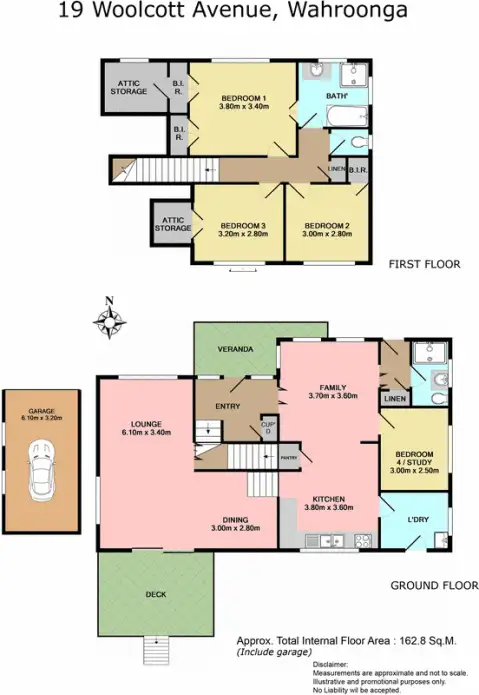 Floorplan of Homely house listing, 19 Woolcott Avenue, Wahroonga NSW 2076