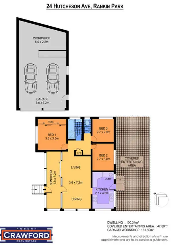 Floorplan of Homely house listing, 24 Hutcheson Avenue, Rankin Park NSW 2287