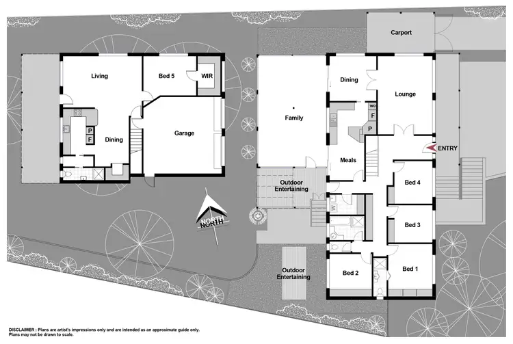 Floorplan of Homely house listing, 79 Erldunda Circuit, Hawker ACT 2614