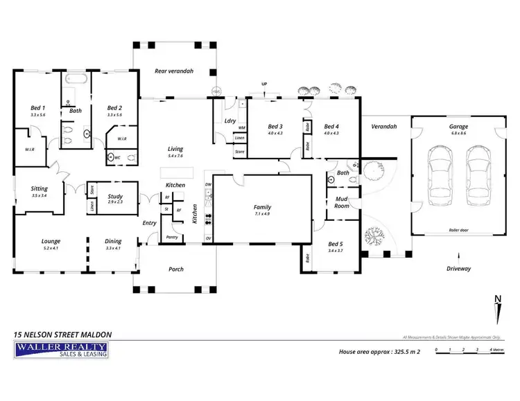 Floorplan of Homely house listing, 15 Nelson Street, Maldon VIC 3463