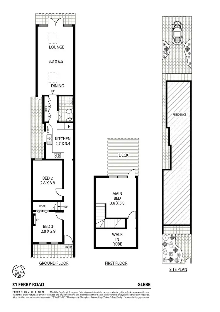 Floorplan of Homely house listing, 31 Ferry Road, Glebe NSW 2037