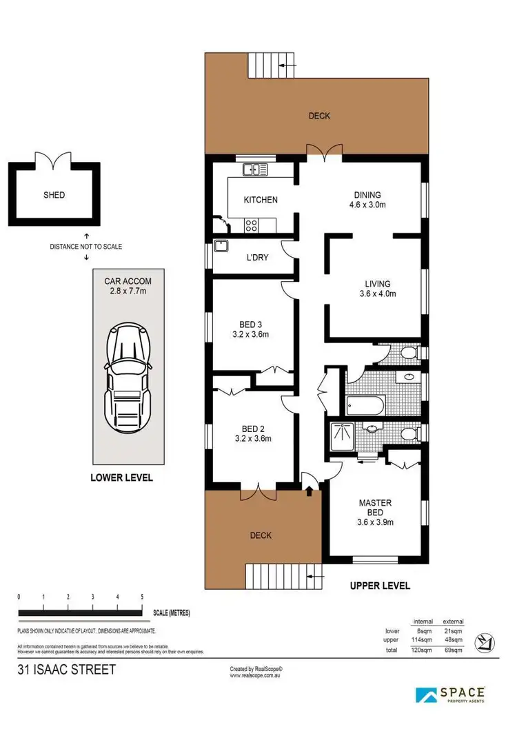 Floorplan of Homely house listing, 31 Isaac Street, Milton QLD 4064