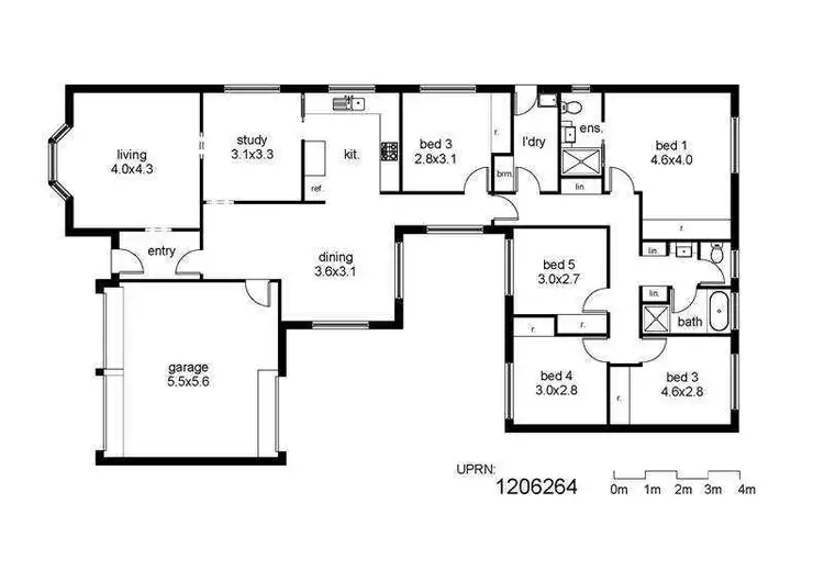 Floorplan of Homely house listing, Address available on request