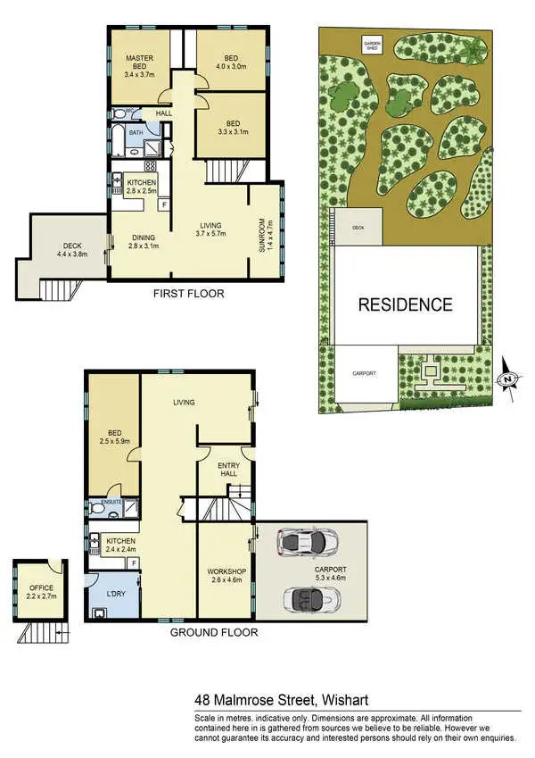 Floorplan of Homely house listing, 48 Malmrose Street, Wishart QLD 4122