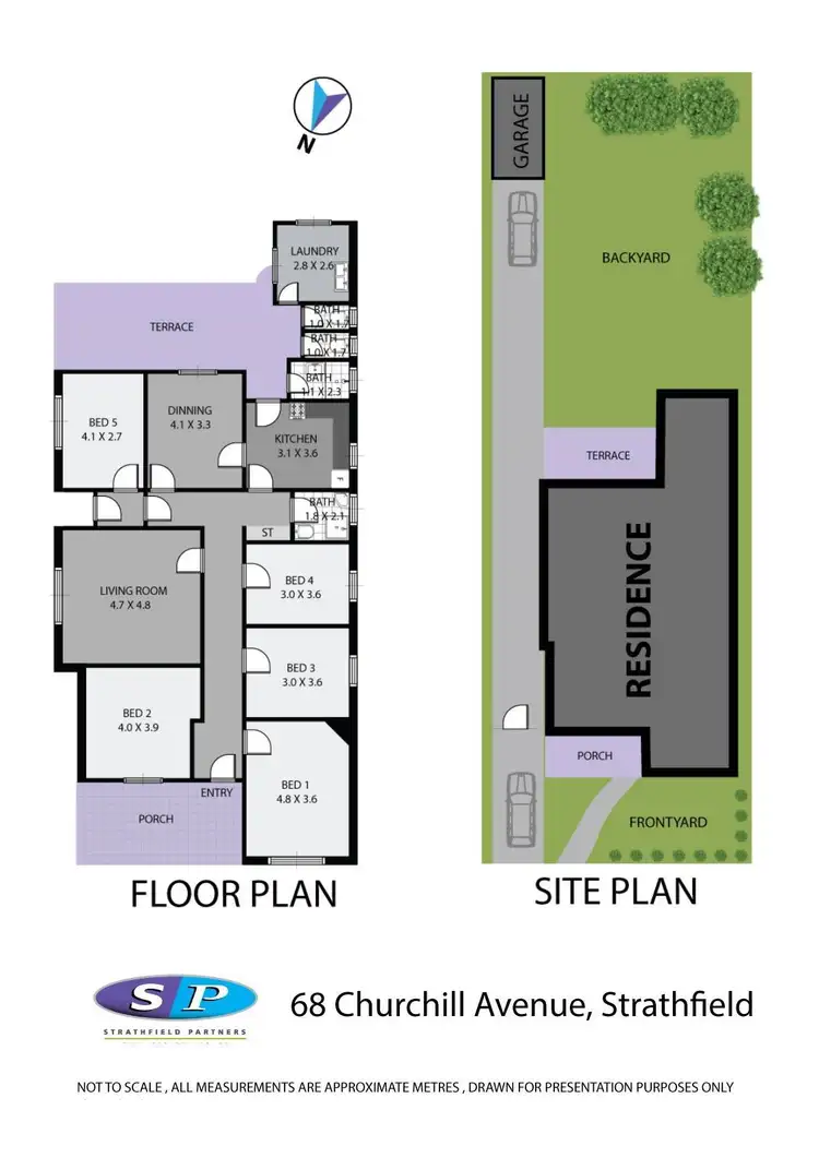 Floorplan of Homely house listing, 68 Churchill Avenue, Strathfield NSW 2135