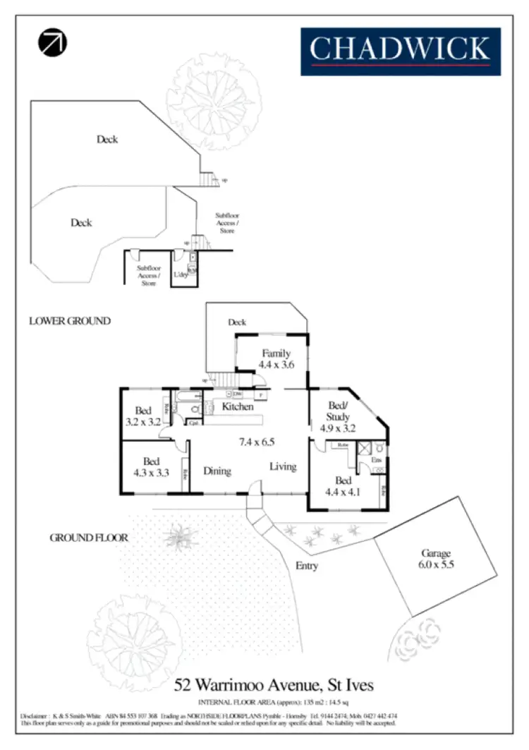 Floorplan of Homely house listing, 52 Warrimoo Avenue, St Ives NSW 2075
