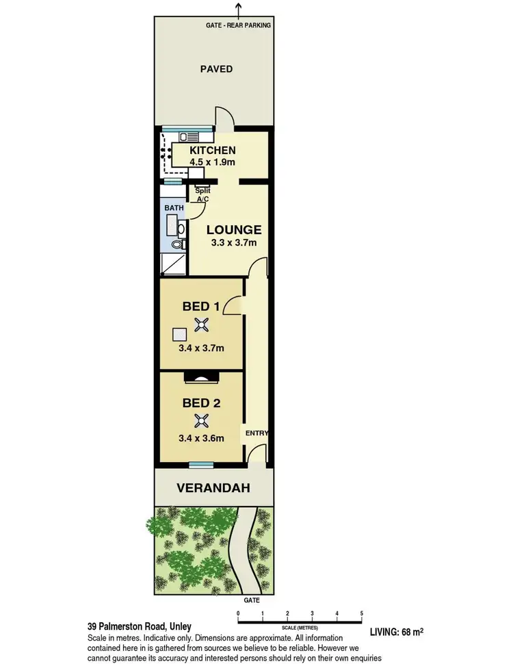 Floorplan of Homely house listing, 39 Palmerston Road, Unley SA 5061