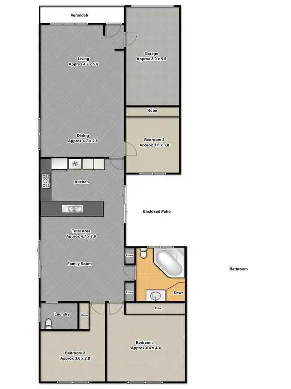 Floorplan of Homely house listing, 19 Exford Court, Wattle Grove NSW 2173