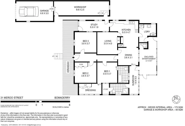 Floorplan of Homely house listing, 31 Meroo Street, Bomaderry NSW 2541