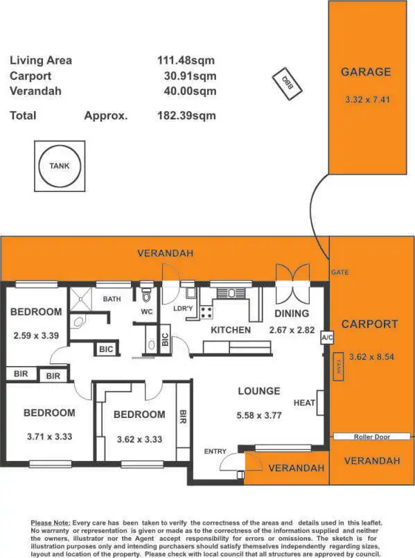 Floorplan of Homely house listing, 23 St Albans Terrace, Semaphore Park SA 5019