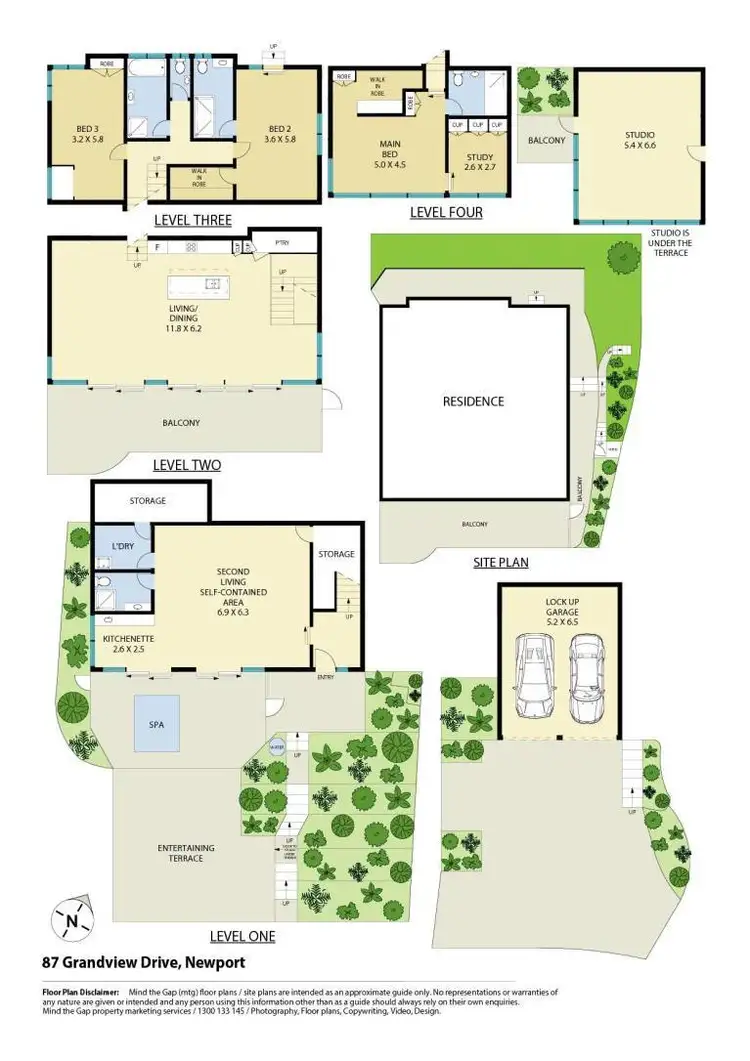 Floorplan of Homely house listing, 87 Grandview Drive, Newport NSW 2106