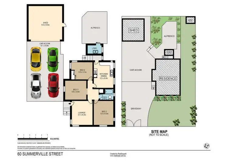 Floorplan of Homely house listing, 60 Summerville Street, Carina Heights QLD 4152