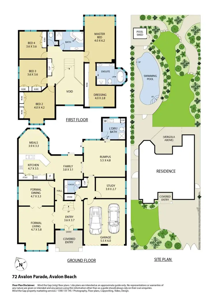 Floorplan of Homely house listing, 72 Avalon Parade, Avalon Beach NSW 2107