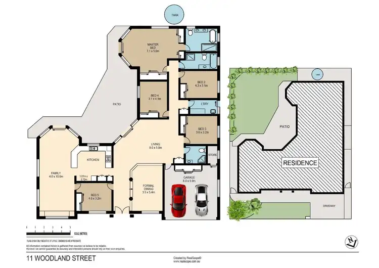 Floorplan of Homely house listing, 11 Woodland Street, Carindale QLD 4152