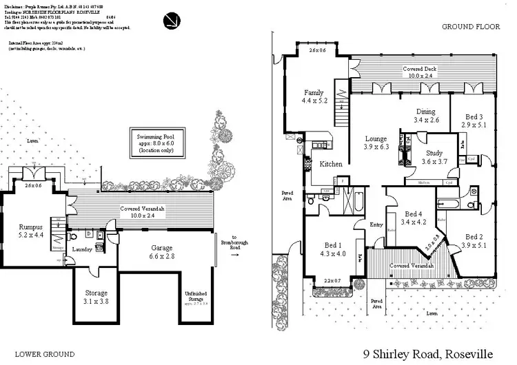 Floorplan of Homely house listing, 9 Shirley Road, Roseville NSW 2069