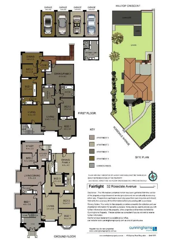Floorplan of Homely house listing, 32 Rosedale Avenue, Fairlight NSW 2094