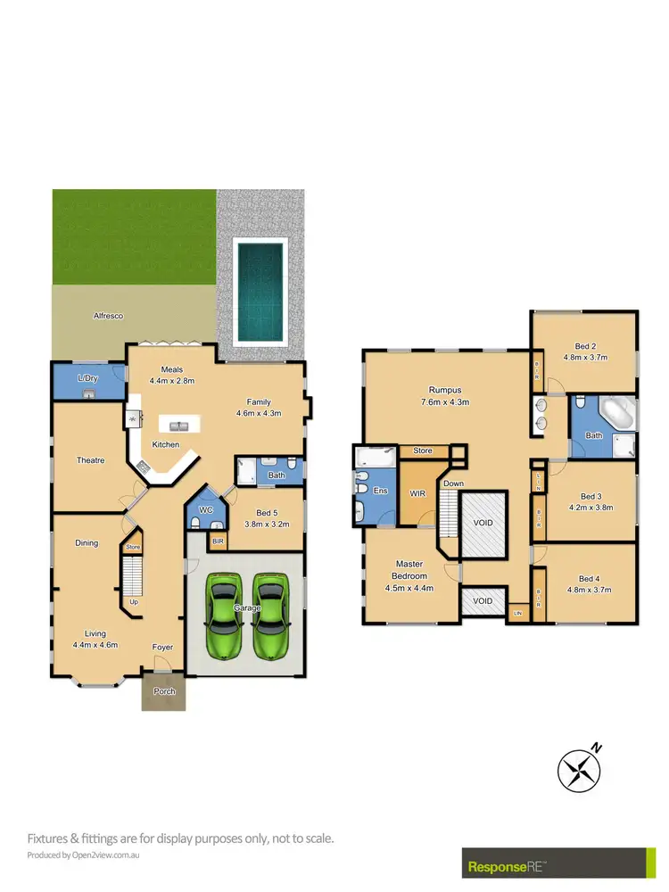 Floorplan of Homely house listing, 31 Lavender Avenue, Kellyville NSW 2155