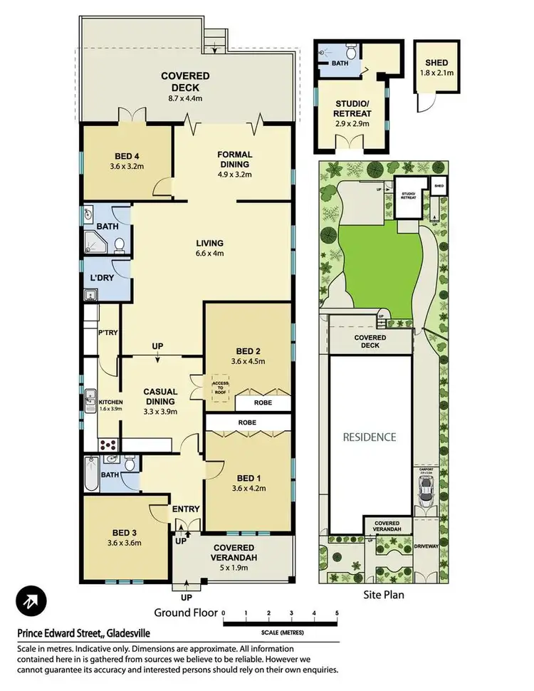 Floorplan of Homely house listing, 10 Prince Edward Street, Gladesville NSW 2111