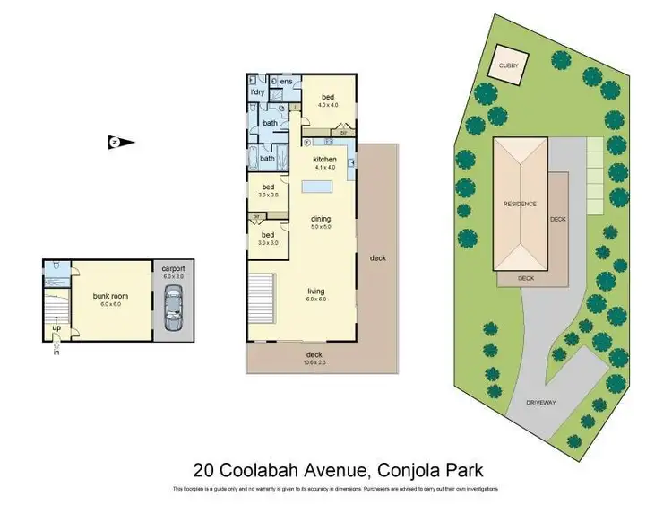 Floorplan of Homely house listing, 20 Coolibah Avenue, Conjola NSW 2539