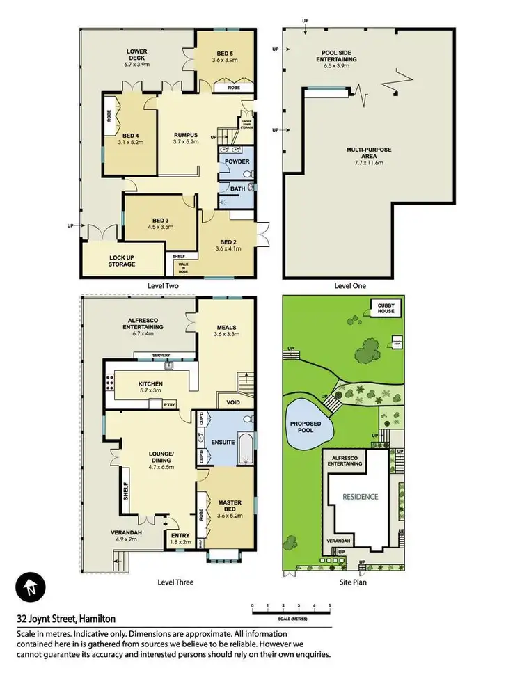 Floorplan of Homely house listing, 32 Joynt Street, Hamilton QLD 4007