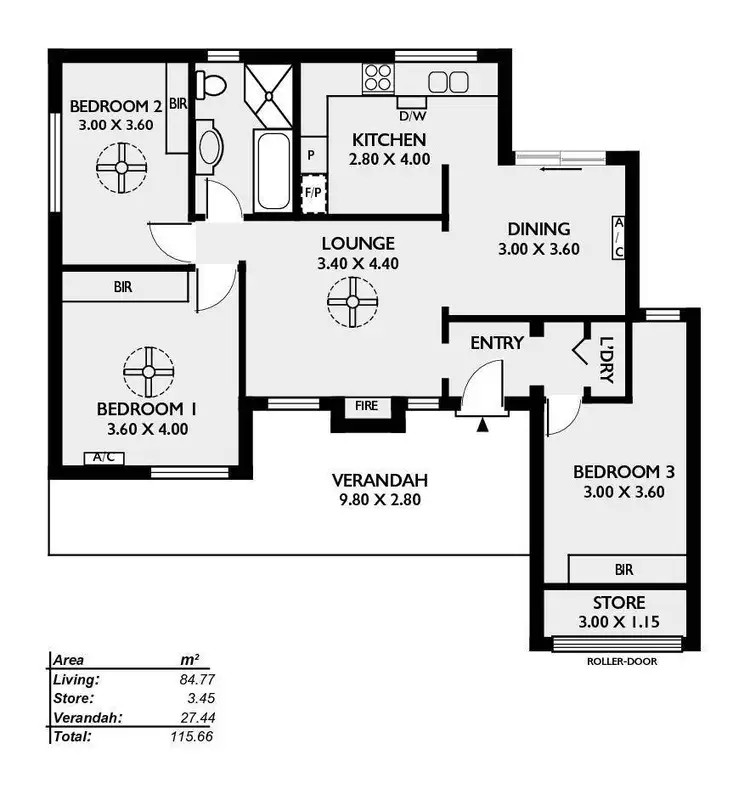 Floorplan of Homely house listing, 1/11 Leroy Street, Glenunga SA 5064