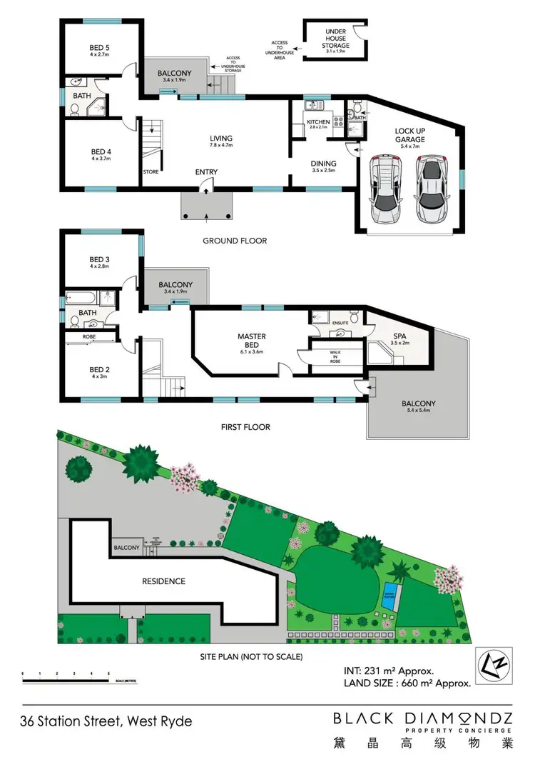 Floorplan of Homely house listing, 36 Station Street, West Ryde NSW 2114