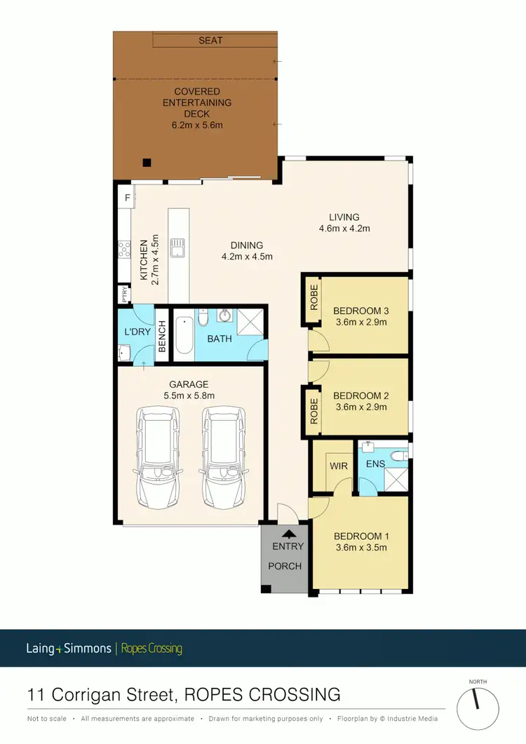 Floorplan of Homely house listing, 11 Corrigan Street, Ropes Crossing NSW 2760