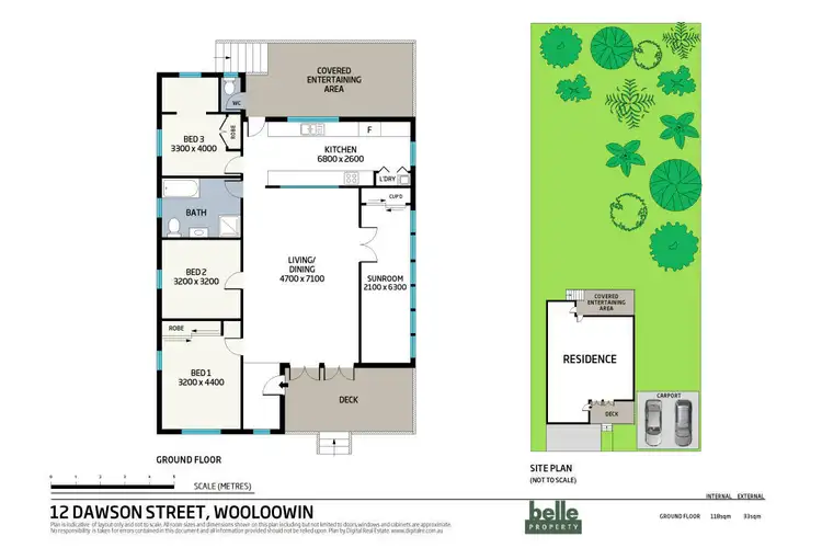 Floorplan of Homely house listing, 12 Dawson Street, Wooloowin QLD 4030