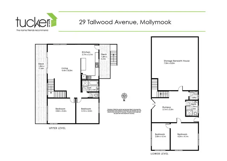 Floorplan of Homely house listing, 29 Tallwood Avenue, Mollymook NSW 2539