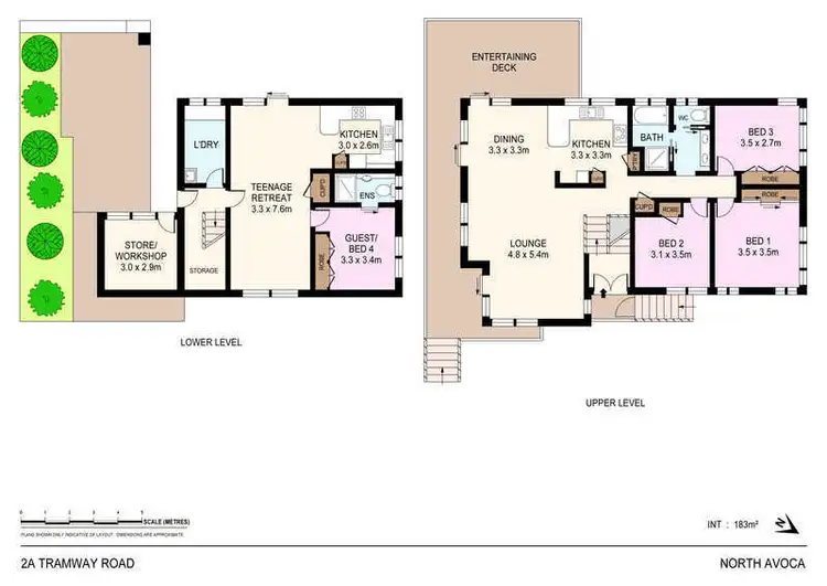 Floorplan of Homely house listing, 2A Tramway Road, North Avoca NSW 2260