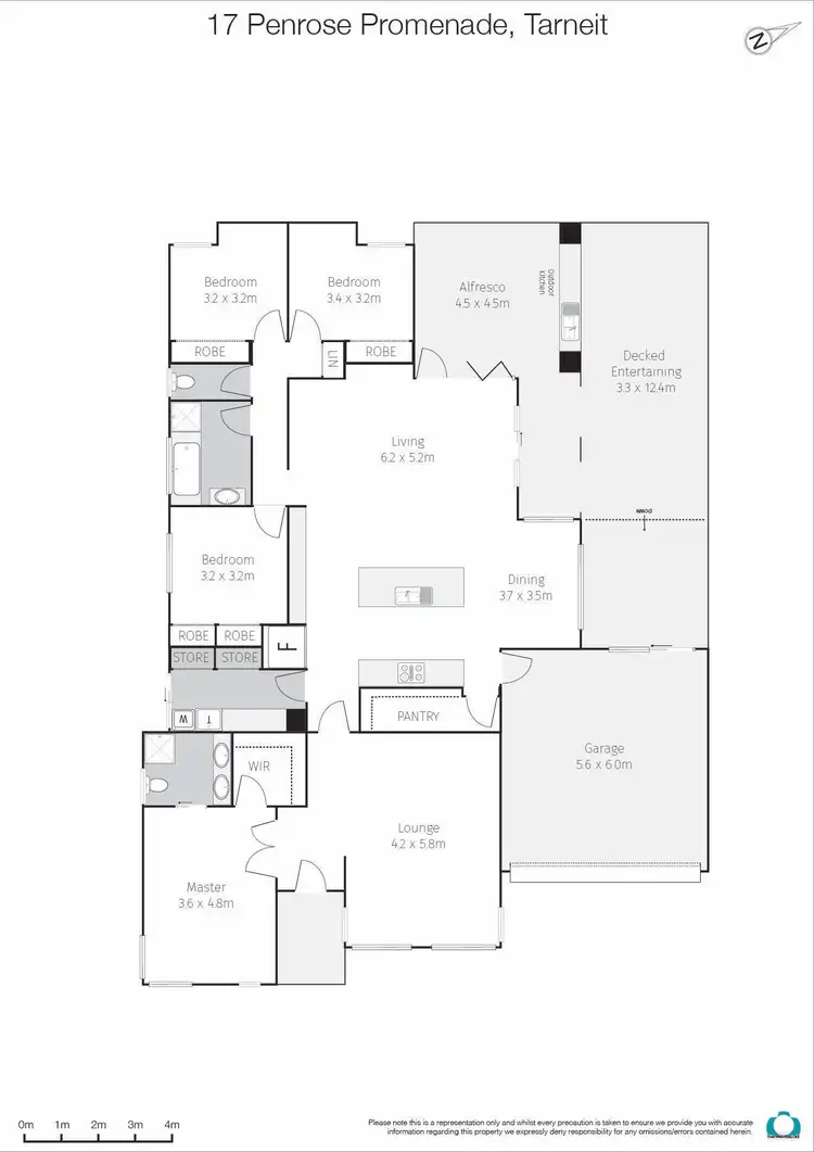 Floorplan of Homely house listing, 17 Penrose Promenade, Tarneit VIC 3029