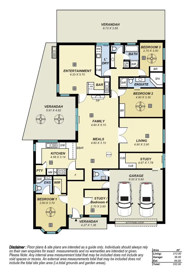 Floorplan of Homely house listing, 1 The Provence, Northgate SA 5085