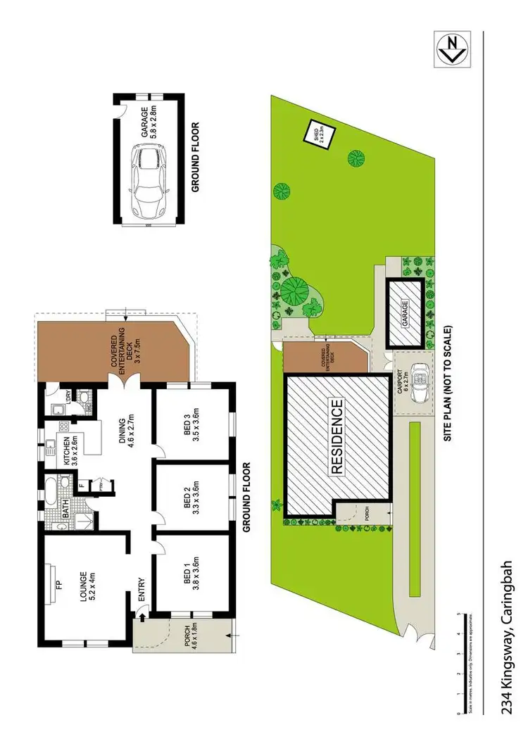 Floorplan of Homely house listing, 234 Kingsway, Caringbah NSW 2229