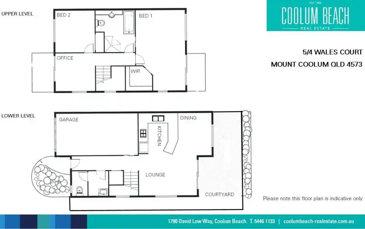 Floorplan of Homely unit listing, 5/4 Wales Court, Mount Coolum QLD 4573