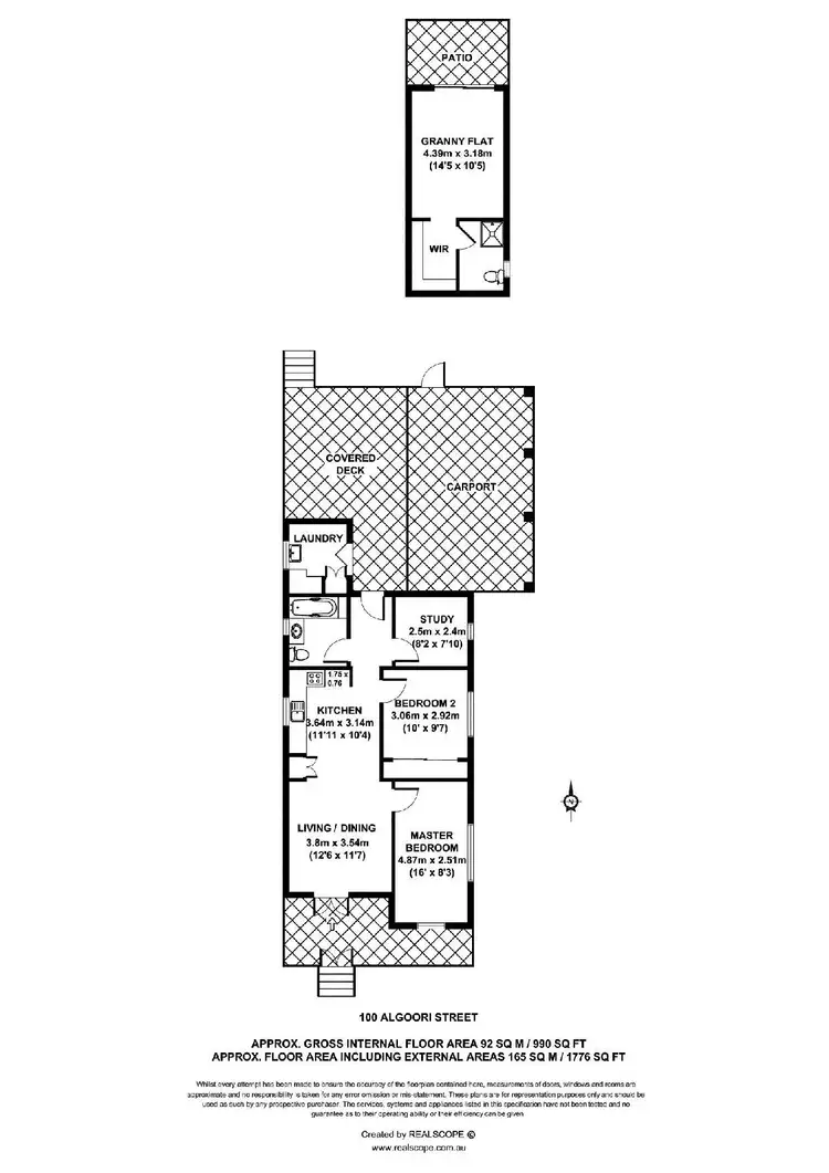Floorplan of Homely house listing, 100 Algoori Street, Morningside QLD 4170