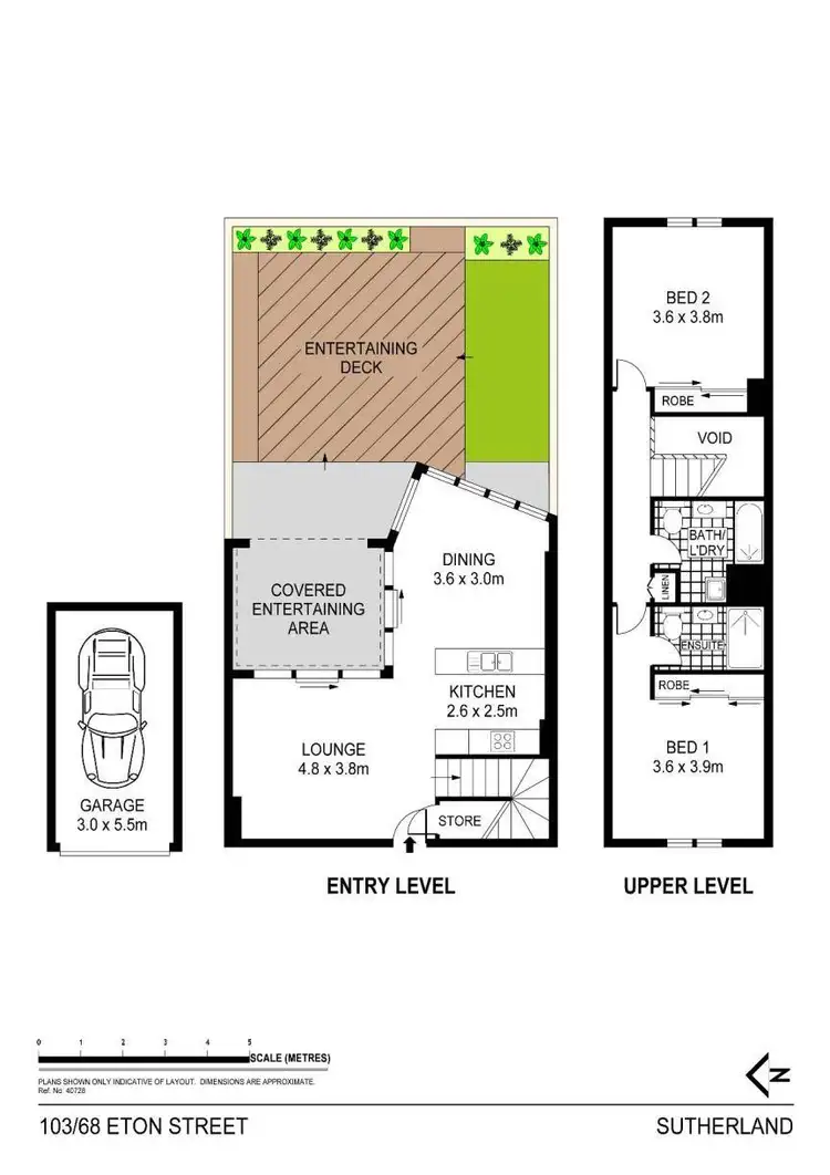 Floorplan of Homely apartment listing, 103/68 Eton Street, Sutherland NSW 2232