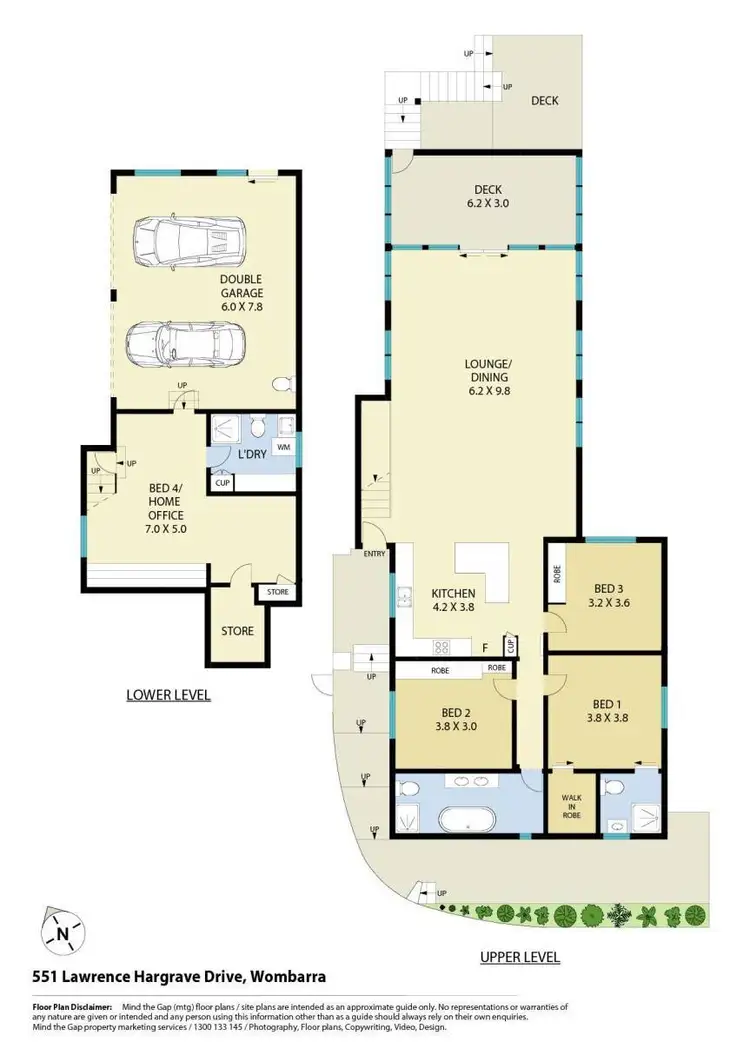 Floorplan of Homely house listing, 551 Lawrence Hargrave Drive, Wombarra NSW 2515
