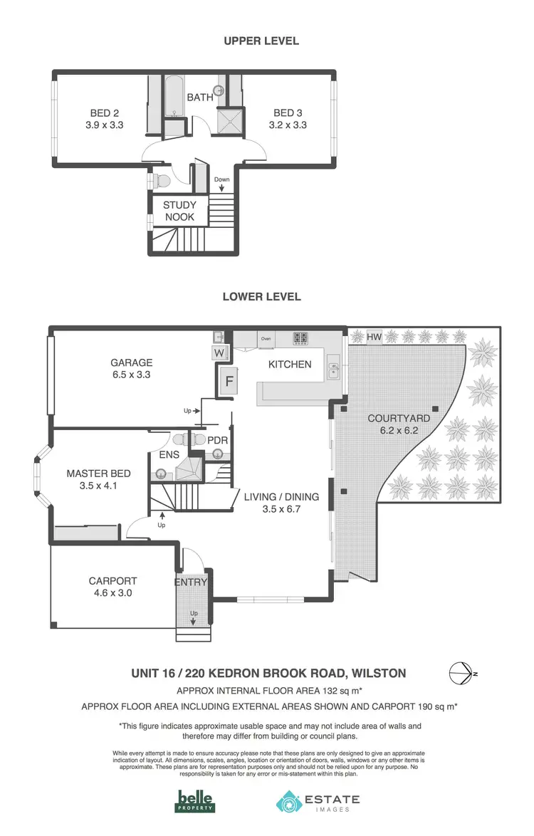 Floorplan of Homely townhouse listing, 16/220 Kedron Brook Road, Wilston QLD 4051
