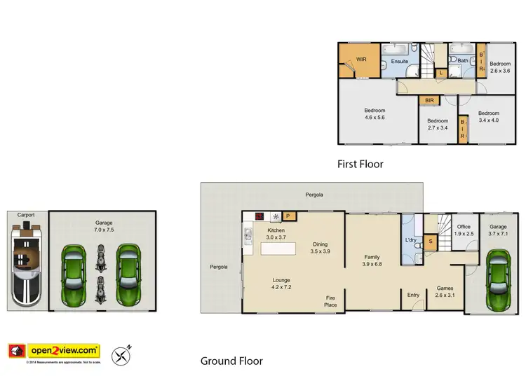 Floorplan of Homely house listing, 24 Hunter Street, Riverstone NSW 2765