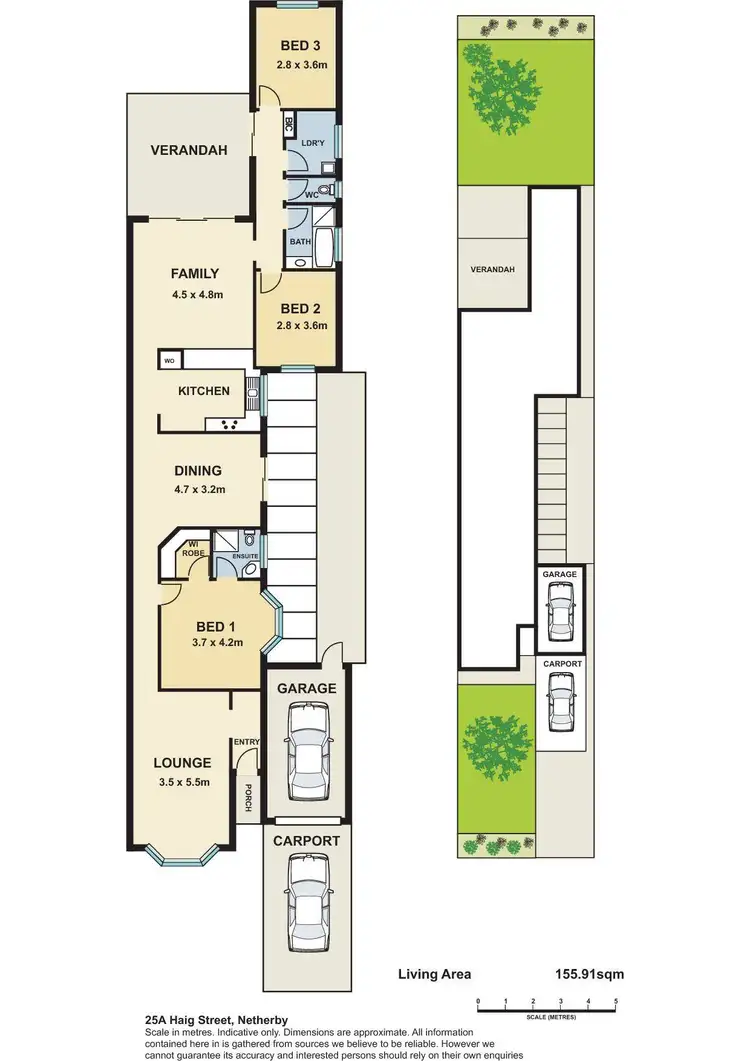Floorplan of Homely house listing, 25A Haig Street, Netherby SA 5062