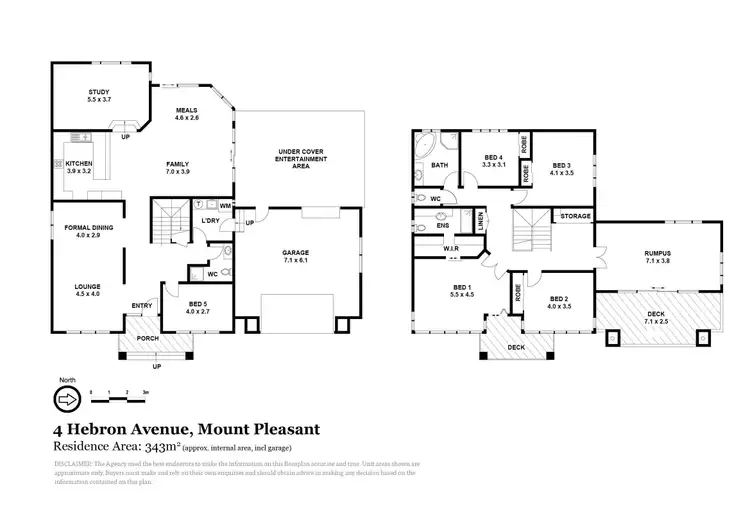 Floorplan of Homely house listing, 4 Hebron Avenue, Mount Pleasant NSW 2519