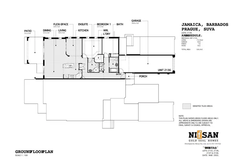 Floorplan of Homely apartment listing, 2136/1 The Vistas Drive, Carrara QLD 4211