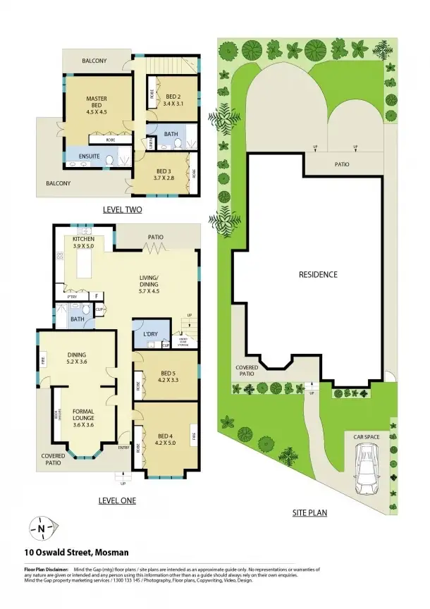 Floorplan of Homely house listing, 10 Oswald Street, Mosman NSW 2088
