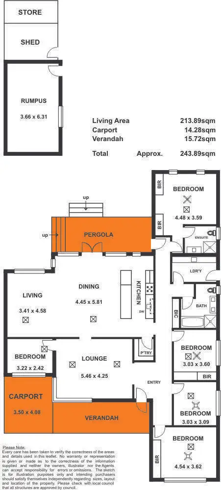 Floorplan of Homely house listing, 9 Milne Street, Vale Park SA 5081