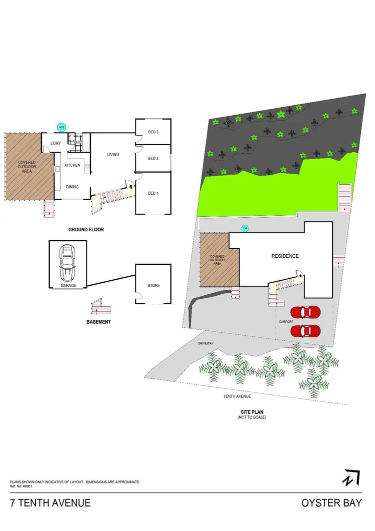 Floorplan of Homely house listing, 7 Tenth Avenue, Oyster Bay NSW 2225