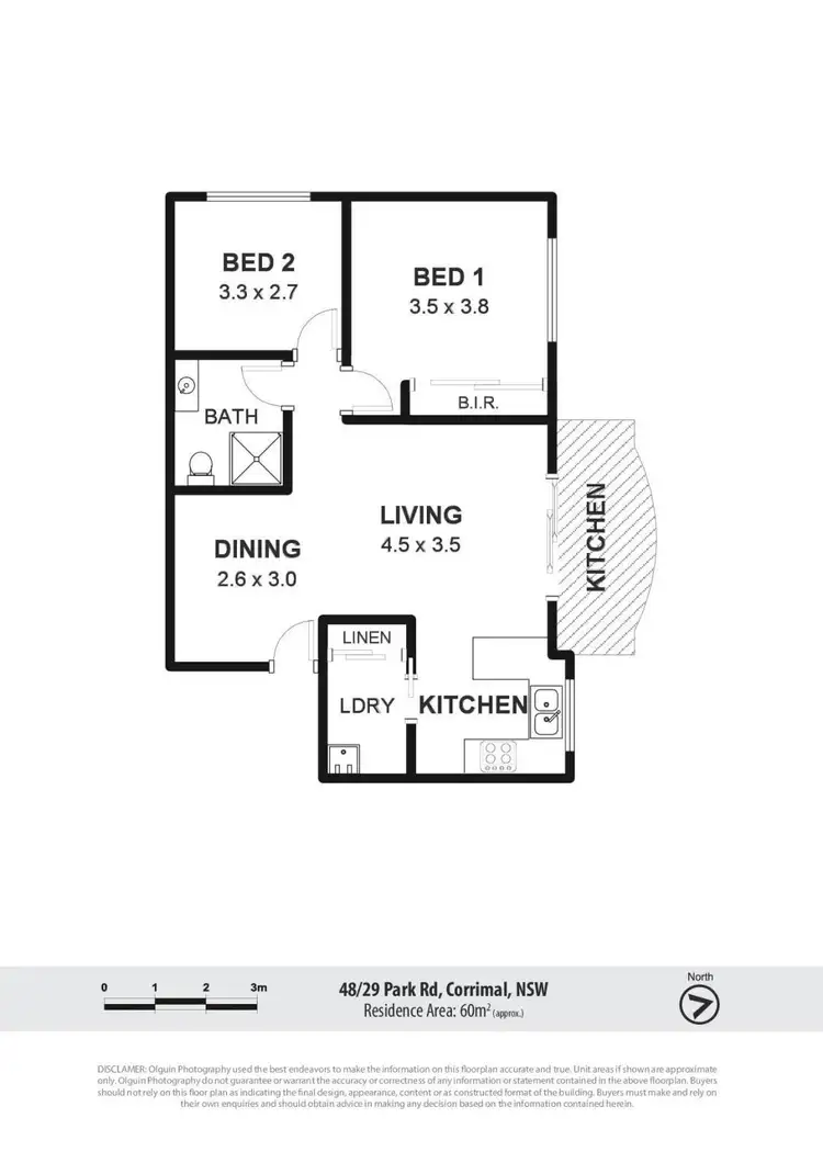 Floorplan of Homely apartment listing, 48/29 Park Road, Bellambi NSW 2518