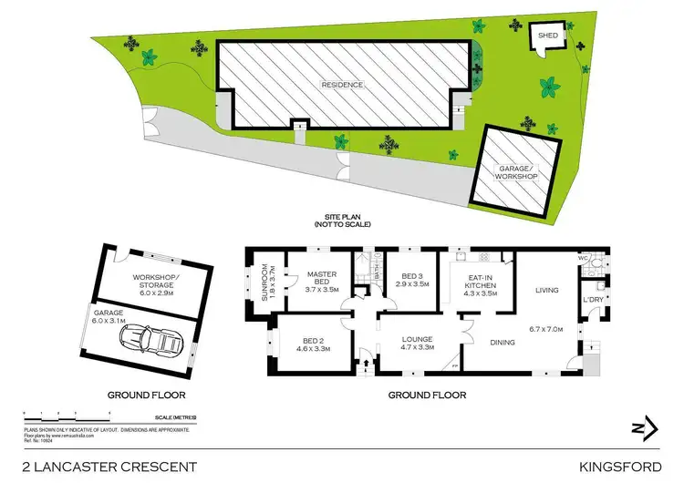 Floorplan of Homely house listing, 2 Lancaster Crescent, Kingsford NSW 2032