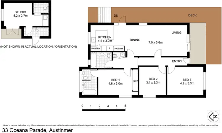 Floorplan of Homely house listing, 33 Oceana Parade, Austinmer NSW 2515